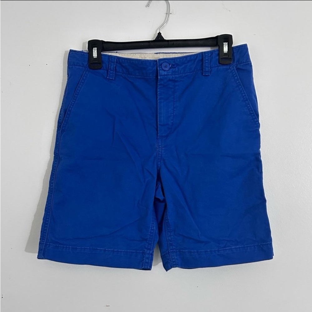 Gap Kids Chino Shorts 7 1/2 in. inseam. Royal Blue color. Big kids Size 16.